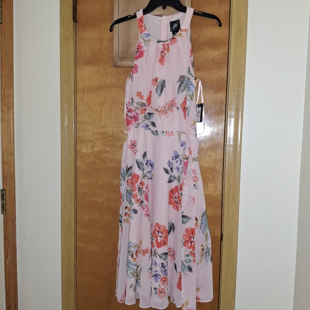JH Floral Midi Dress Size 10